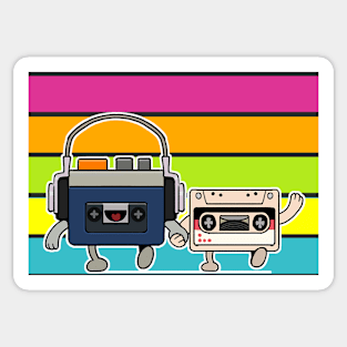 cassettetape Sticker